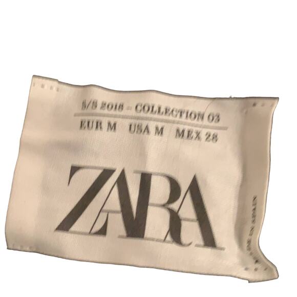 Zara  Studio Red Black Linen Maxi Long Knit Crochet Dress Sz M - Picture 10 of 16